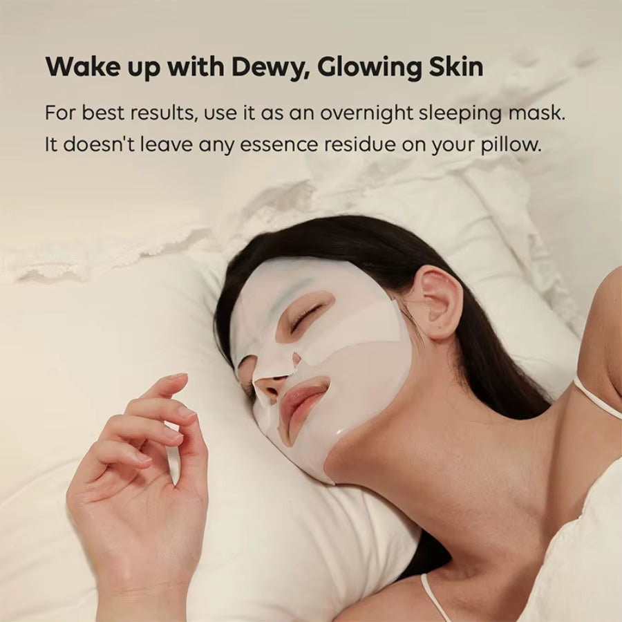 GlowDrench™ Bio Collagen Face Mask – Deep Hydration & Pore Refining (1/4/10 Pcs)