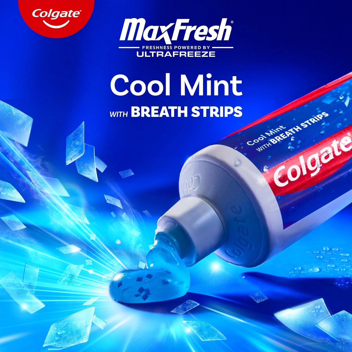 Maxfresh Cool Mint Toothpaste, Travel Toothpaste, 1.0 Oz